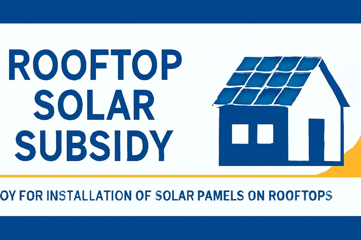 About Rooftop Solar Subsidy