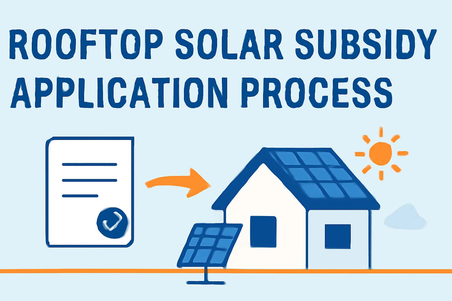 Application Process for Rooftop Solar Subsidy